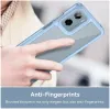 Phonesta Acrylic Hybrid Back Cover hoesje voor Motorola Moto G05 / Moto E15 - Blauw 5