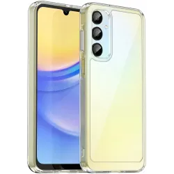 Phonesta Acrylic Hybrid Back Cover hoesje voor Samsung Galaxy A26 - Transparant