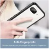 Phonesta Acrylic Hybrid Back Cover hoesje voor Google Pixel 9a - Zwart 4