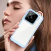 Phonesta Acrylic Hybrid Back Cover hoesje voor Xiaomi 15 - Blauw 6