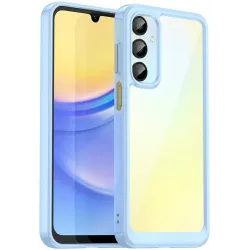 Phonesta Acrylic Hybrid Back Cover hoesje voor Samsung Galaxy A16 - Blauw