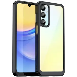 Phonesta Acrylic Hybrid Back Cover hoesje voor Samsung Galaxy A16 - Zwart