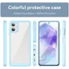 Phonesta Acrylic Hybrid Back Cover hoesje voor Samsung Galaxy A06 4G - Blauw 2