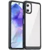 Phonesta Acrylic Hybrid Back Cover hoesje voor Samsung Galaxy A06 4G - Zwart