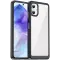 Phonesta Acrylic Hybrid Back Cover hoesje voor Samsung Galaxy A06 4G - Zwart