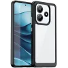 Phonesta Acrylic Hybrid Back Cover hoesje voor Xiaomi Redmi Note 14 5G - Zwart