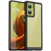 Phonesta Acrylic Hybrid Back Cover hoesje voor Motorola Moto G85 - Zwart