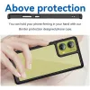 Phonesta Acrylic Hybrid Back Cover hoesje voor Motorola Moto G85 - Zwart 4