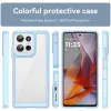 Phonesta Acrylic Hybrid Back Cover hoesje voor Motorola Moto G75 - Blauw 2