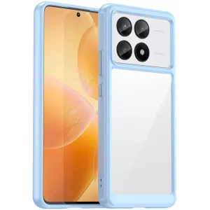 Phonesta Acrylic Hybrid Back Cover hoesje voor Xiaomi Poco X6 Pro - Blauw