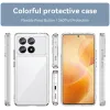 Phonesta Acrylic Hybrid Back Cover hoesje voor Xiaomi Poco X6 Pro - Transparant 8