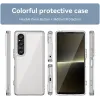 Phonesta Acrylic Hybrid Back Cover hoesje voor Sony Xperia 1 VI - Transparant 2