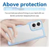 Phonesta Acrylic Hybrid Back Cover hoesje voor Motorola Moto G35 - Blauw 4