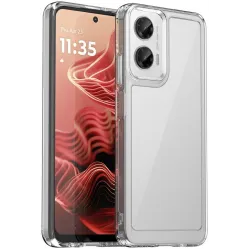 Phonesta Acrylic Hybrid Back Cover hoesje voor Motorola Moto G35 - Transparant
