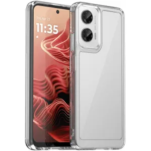 Phonesta Acrylic Hybrid Back Cover hoesje voor Motorola Moto G35 - Transparant