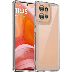 Phonesta Acrylic Hybrid Back Cover hoesje voor Motorola Edge 50 - Transparant
