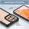 Phonesta Acrylic Hybrid Back Cover hoesje voor Motorola Edge 50 - Zwart 6