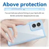 Phonesta Acrylic Hybrid Back Cover hoesje voor Motorola Edge 50 Fusion - Blauw 3