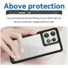 Phonesta Acrylic Hybrid Back Cover hoesje voor Motorola Edge 50 Pro - Zwart 4