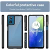 Phonesta Acrylic Hybrid Back Cover hoesje voor Motorola Moto G04 / G04s / G24 / G24 Power / E14 - Zwart 8
