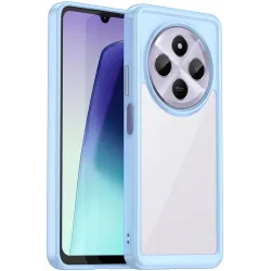 Phonesta Acrylic Hybrid Back Cover hoesje voor Xiaomi Redmi 14C / Xiaomi Poco C75 - Blauw