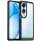 Phonesta Acrylic Hybrid Back Cover hoesje voor Oppo A60 4G - Zwart