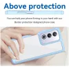 Phonesta Acrylic Hybrid Back Cover hoesje voor Oppo A80 - Blauw 4