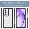 Phonesta Acrylic Hybrid Back Cover hoesje voor Oppo A80 - Zwart 2