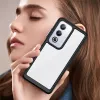 Phonesta Acrylic Hybrid Back Cover hoesje voor Oppo A80 - Zwart 7
