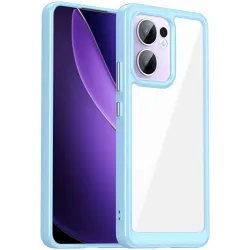 Phonesta Acrylic Hybrid Back Cover hoesje voor Oppo Reno13 F 4G/5G / Reno13 FS 5G - Blauw