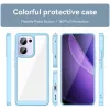 Phonesta Acrylic Hybrid Back Cover hoesje voor Oppo Reno13 F 4G/5G / Reno13 FS 5G - Blauw 8