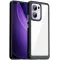 Phonesta Acrylic Hybrid Back Cover hoesje voor Oppo Reno13 F 4G/5G / Reno13 FS 5G - Zwart
