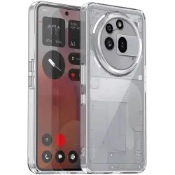 Phonesta Acrylic Hybrid Back Cover hoesje voor Nothing Phone (3a) Pro - Transparant