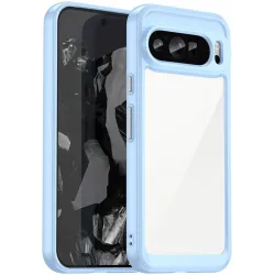 Phonesta Acrylic Hybrid Back Cover hoesje voor Google Pixel 9 Pro XL - Blauw