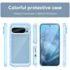 Phonesta Acrylic Hybrid Back Cover hoesje voor Google Pixel 9 / 9 Pro - Blauw 8