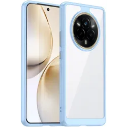 Phonesta Acrylic Hybrid Back Cover hoesje voor Realme 14 Pro - Blauw