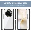 Phonesta Acrylic Hybrid Back Cover hoesje voor Realme 14 Pro - Zwart 2