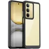 Phonesta Acrylic Hybrid Back Cover hoesje voor Realme 14x / C75 - Zwart 0