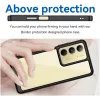Phonesta Acrylic Hybrid Back Cover hoesje voor Realme 14x / C75 - Zwart 3