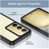 Phonesta Acrylic Hybrid Back Cover hoesje voor Realme 14x / C75 - Zwart 5