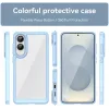 Phonesta Acrylic Hybrid Back Cover hoesje voor Samsung Galaxy S25 Edge - Blauw 3
