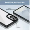 Phonesta Acrylic Hybrid Back Cover hoesje voor Samsung Galaxy S25 Edge - Zwart 7