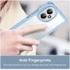 Phonesta Acrylic Hybrid Back Cover hoesje voor HONOR 400 - Blauw 5