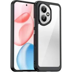 Phonesta Acrylic Hybrid Back Cover hoesje voor HONOR 400 - Zwart