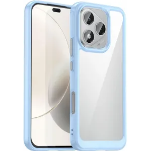 Phonesta Acrylic Hybrid Back Cover hoesje voor HONOR 400 Lite - Blauw