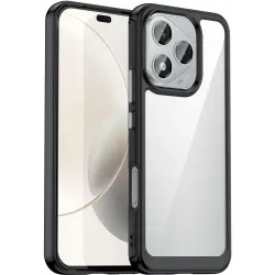 Phonesta Acrylic Hybrid Back Cover hoesje voor HONOR 400 Lite - Zwart