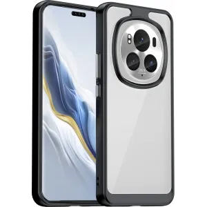 Phonesta Acrylic Hybrid Back Cover hoesje voor HONOR Magic6 Pro - Zwart