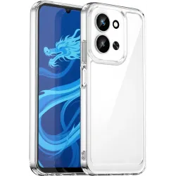 Phonesta Acrylic Hybrid Back Cover hoesje voor Xiaomi Redmi 15C / Xiaomi Poco C85 - Transparant