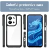 Phonesta Acrylic Hybrid Back Cover hoesje voor Xiaomi Redmi 15C / Xiaomi Poco C85 - Zwart 2