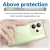 Phonesta Acrylic Hybrid Back Cover hoesje voor Xiaomi Redmi Note 14 4G 164.8mm - Transparant 4